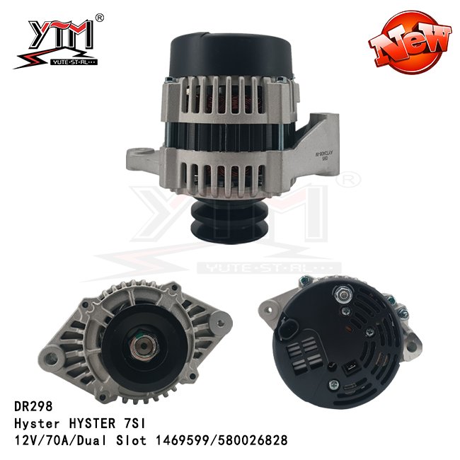 DR298 Alternator 12V 70A 2PK for Hyster 7SI 1469599 580026828