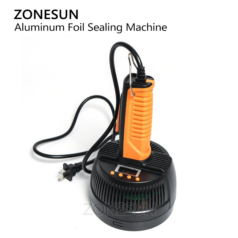 ZONESUN Hand Held Electromagnetic Induction Sealer Bottle Sealing Machine Aluminum Foil Plastic Capping Machine