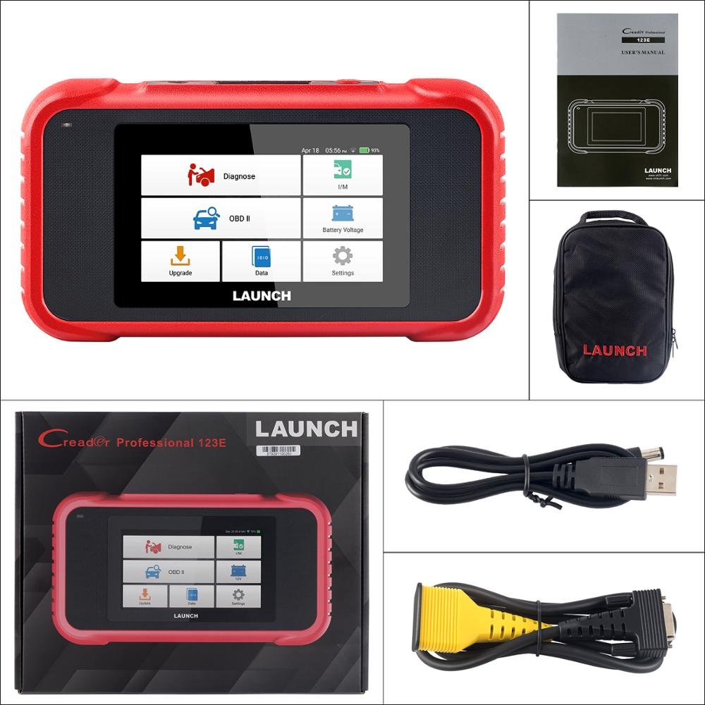 LAUNCH CRP123E V2.0 OBD2 Scanner With ENG/AT/ABS/SRS Battery Monitoring VIN Scan Read ECU Auto Repair Equipment