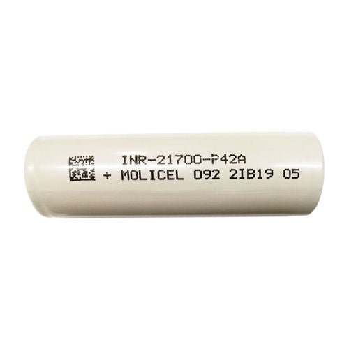 New Original Molicel Rechargeable Lithium-ion INR21700 P42A 4200mAh 3.6V 45A High Discharge Rate Battery for Drone Battery Packs