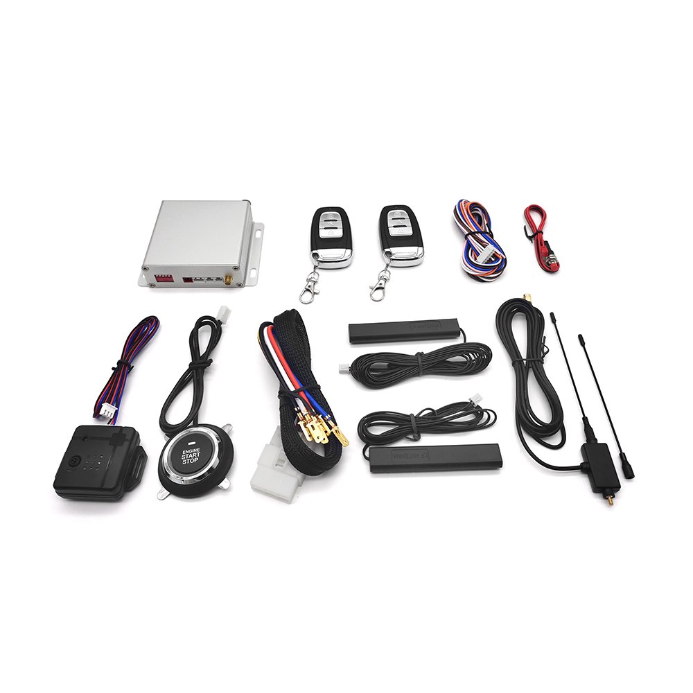 Remote Control Universal 12V Car Engine Start One Button Start Stop Auto start PKE Keyless Entry System
