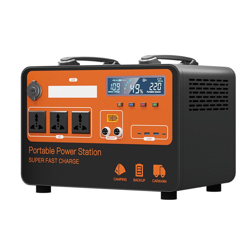 Wholesale 600W-2000W Outdoor Portable Power Station Fast Charging Solar Panel Power Supply Outdoor Camping Energy Storage