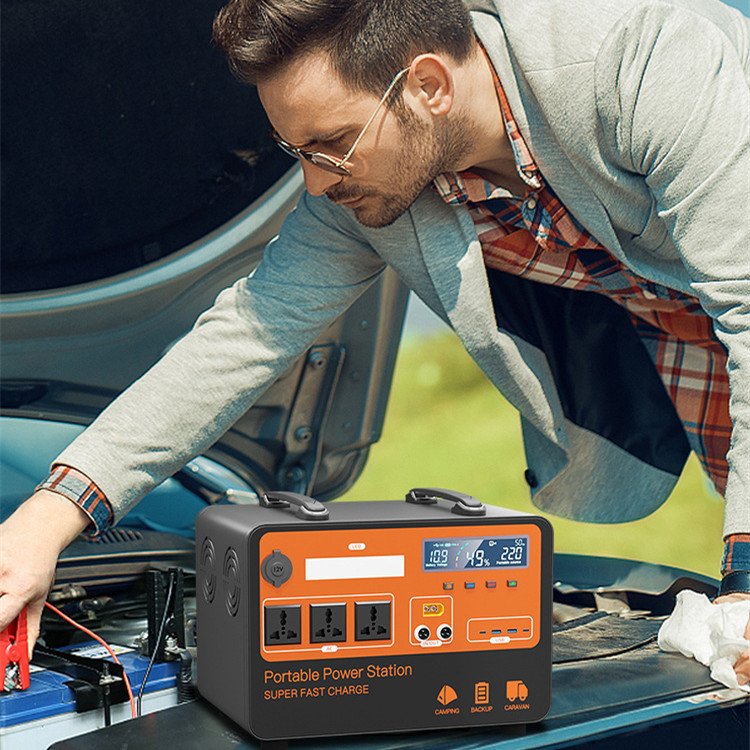 Wholesale 600W-2000W Outdoor Portable Power Station Fast Charging Solar Panel Power Supply Outdoor Camping Energy Storage