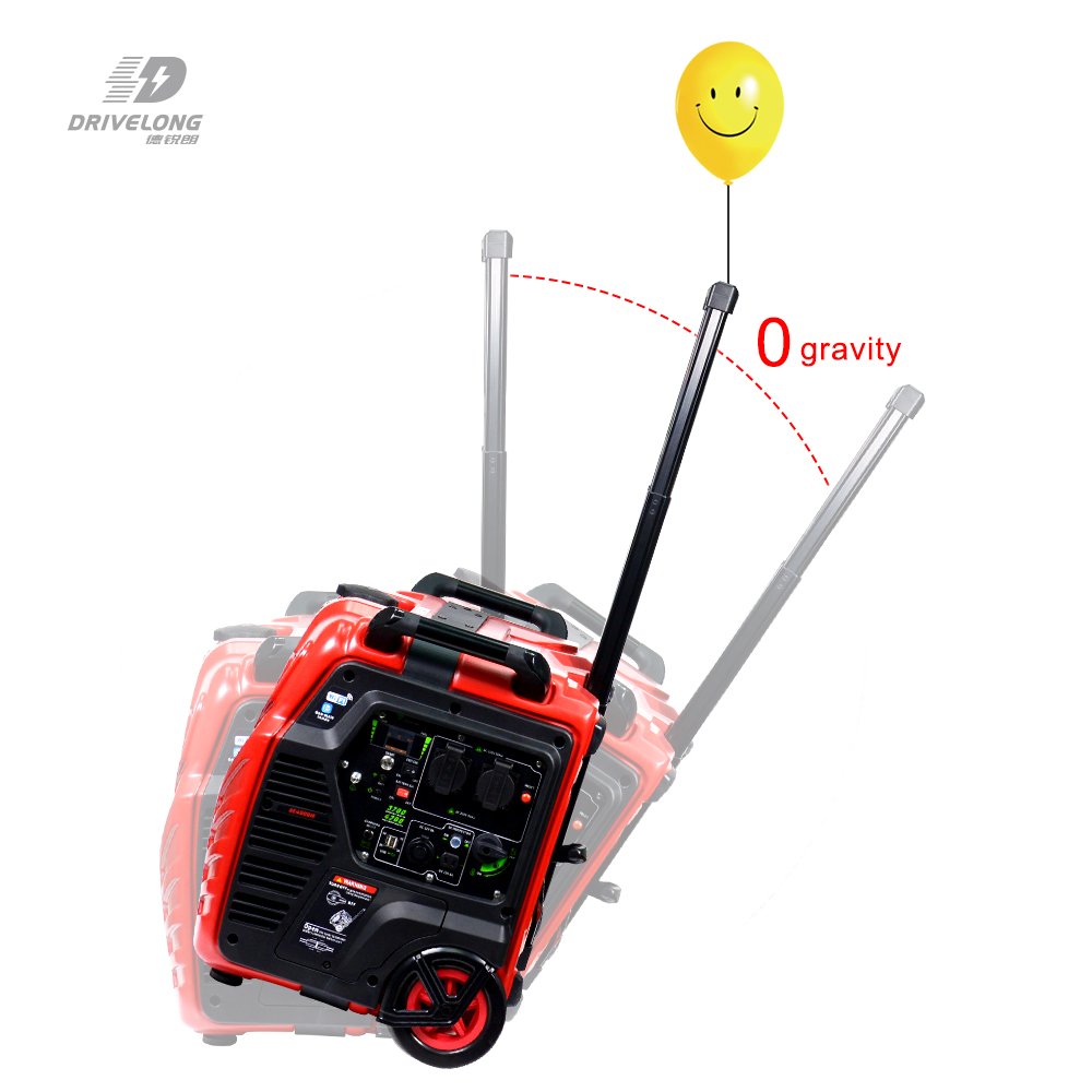 Portable Inverter Gasoline Generator with Remote Start for EV Car Single Phase 50Hz/60Hz Auto Speed GS Certified