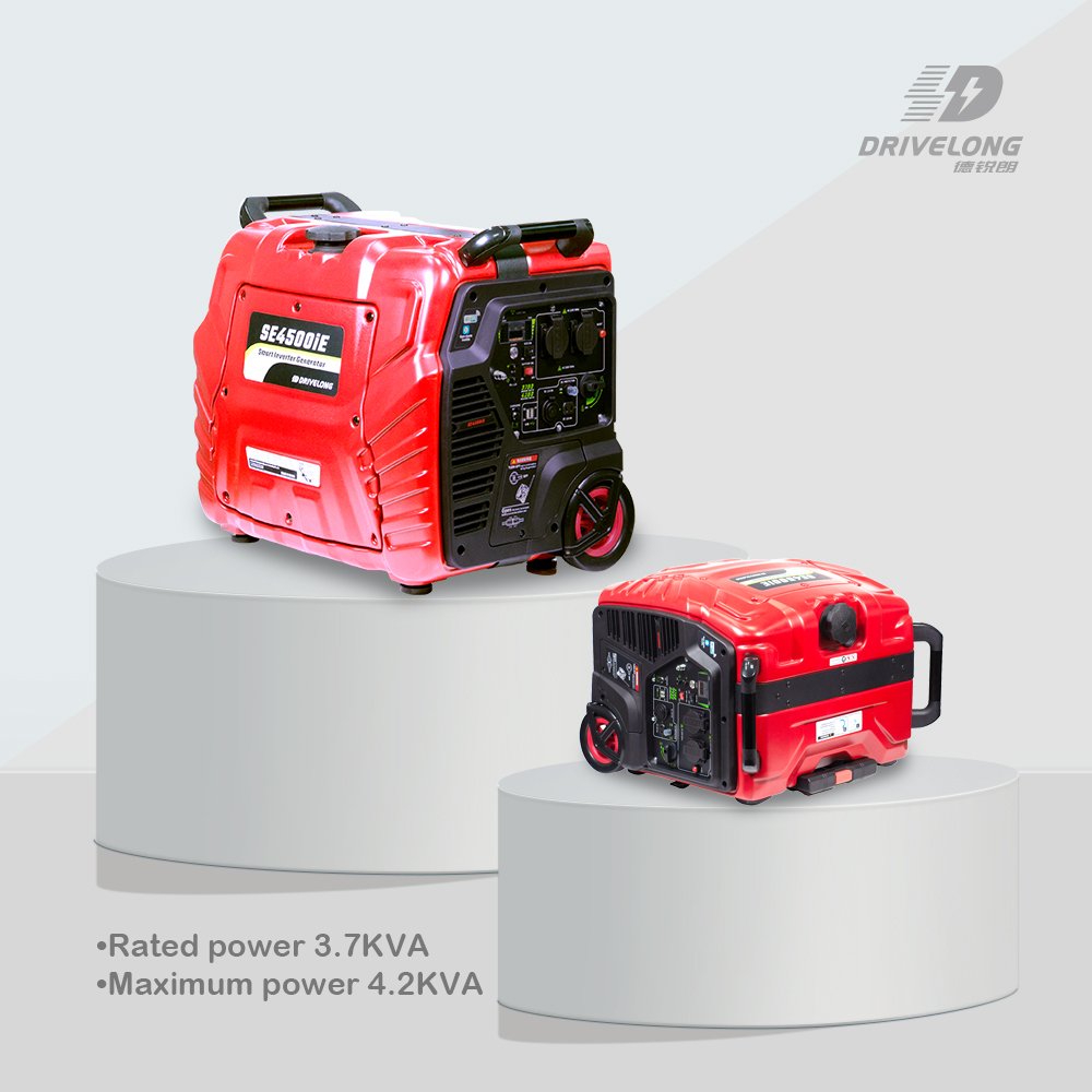 Portable Inverter Gasoline Generator with Remote Start for EV Car Single Phase 50Hz/60Hz Auto Speed GS Certified