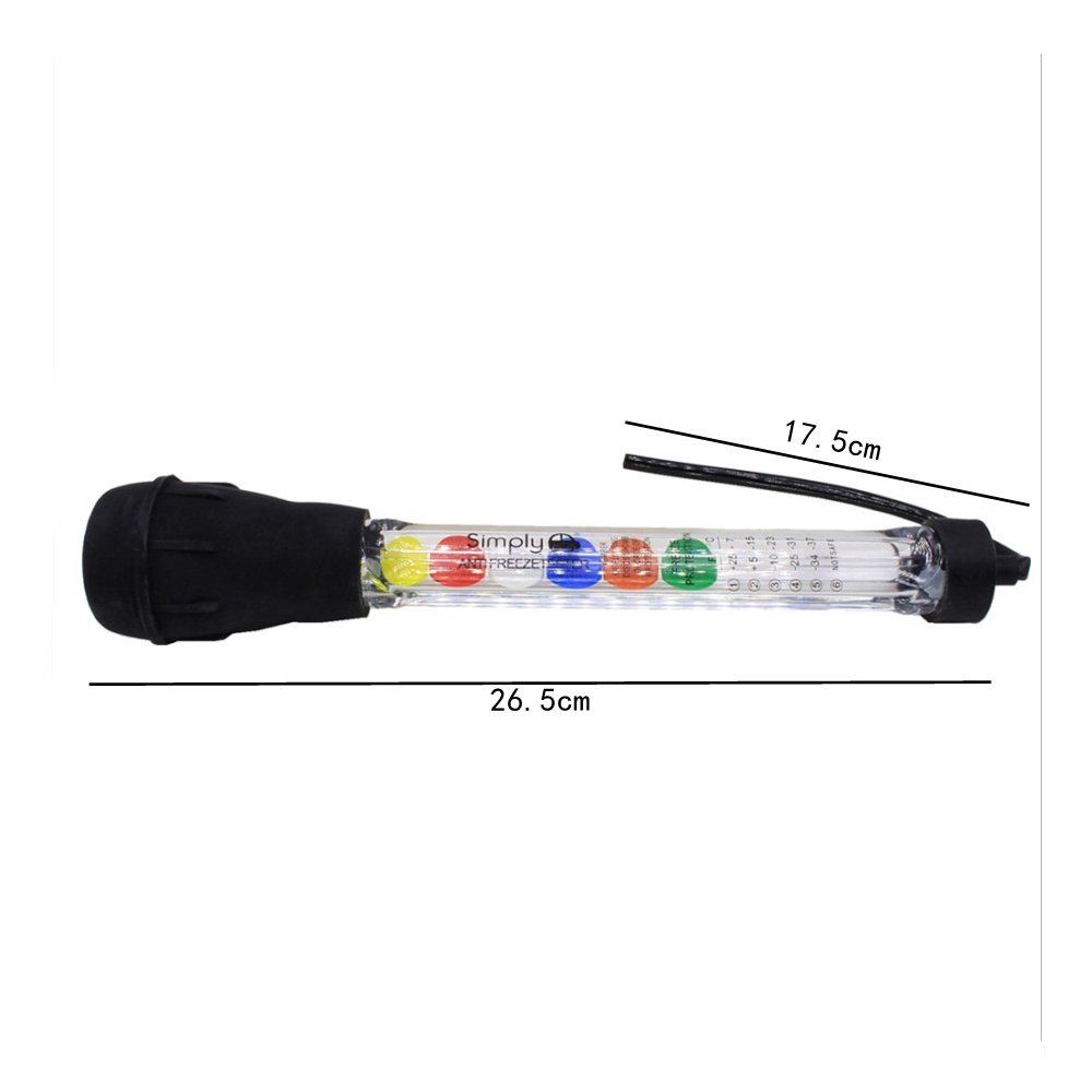 LONAUTO QA1110 Battery Electrolyte Tester and Anti Freeze Tester for Automobile Motorcycle Coolant Lead-acid Battery