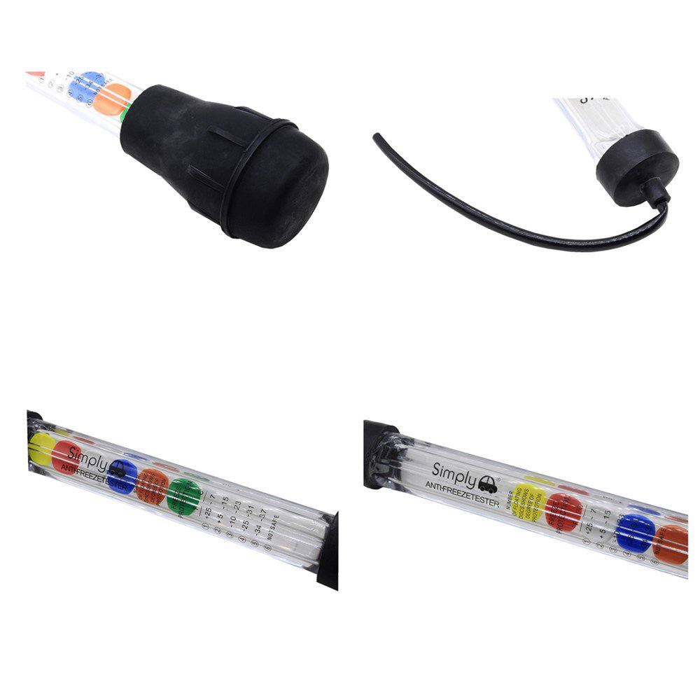 LONAUTO QA1110 Battery Electrolyte Tester and Anti Freeze Tester for Automobile Motorcycle Coolant Lead-acid Battery