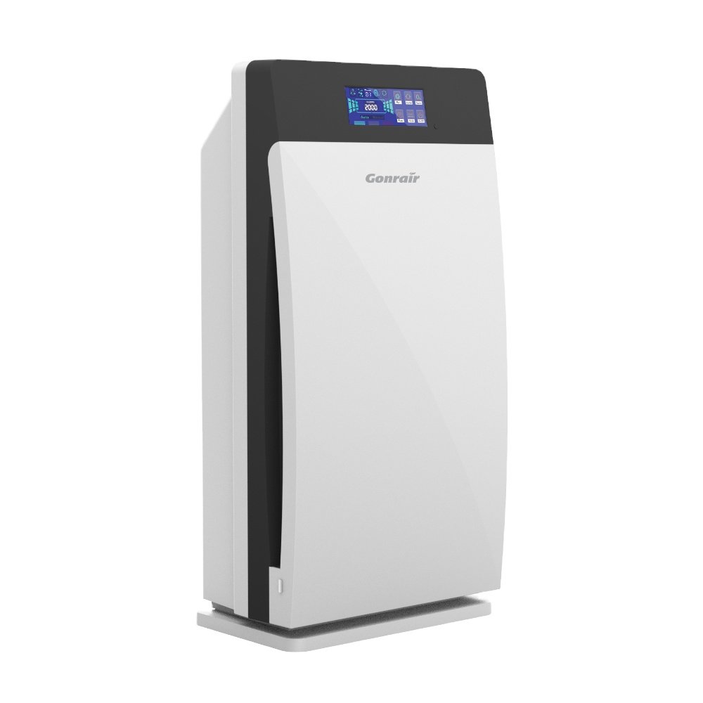 Large Smart Air Purifier Home Hotel Portable WiFi Controlled Electric Power Source Low Noise Bedroom Pets Air Freshener