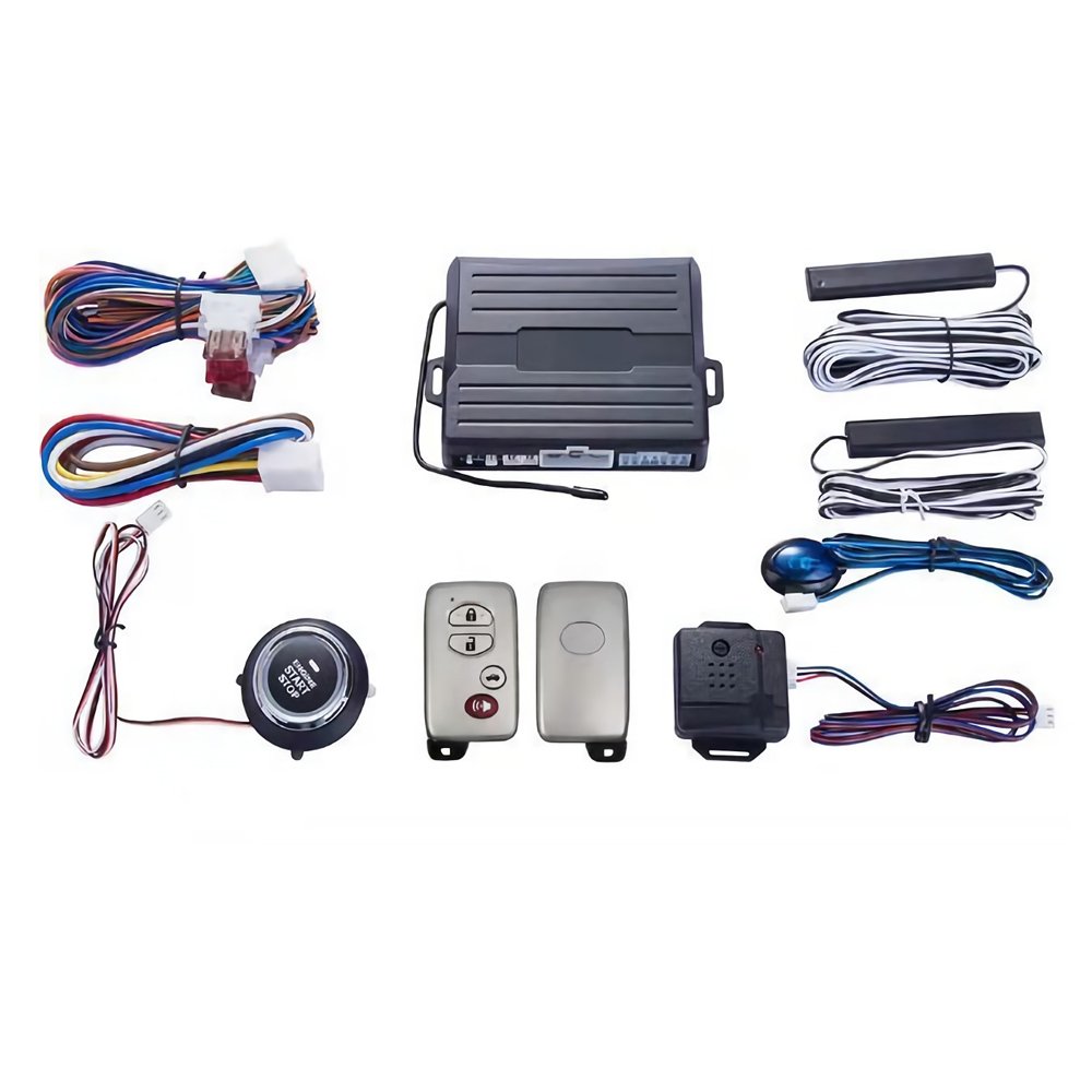 Universal One Push Button Car Remote Central Lock Keyless Entry System Keyless Go Auto Start Car Alarm
