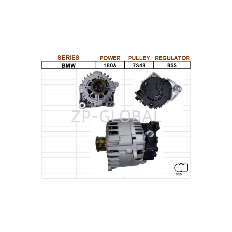 Generator - Alternator - Auto - for -car 12317561004 for BMW X53.0/4.8 X6 30/35