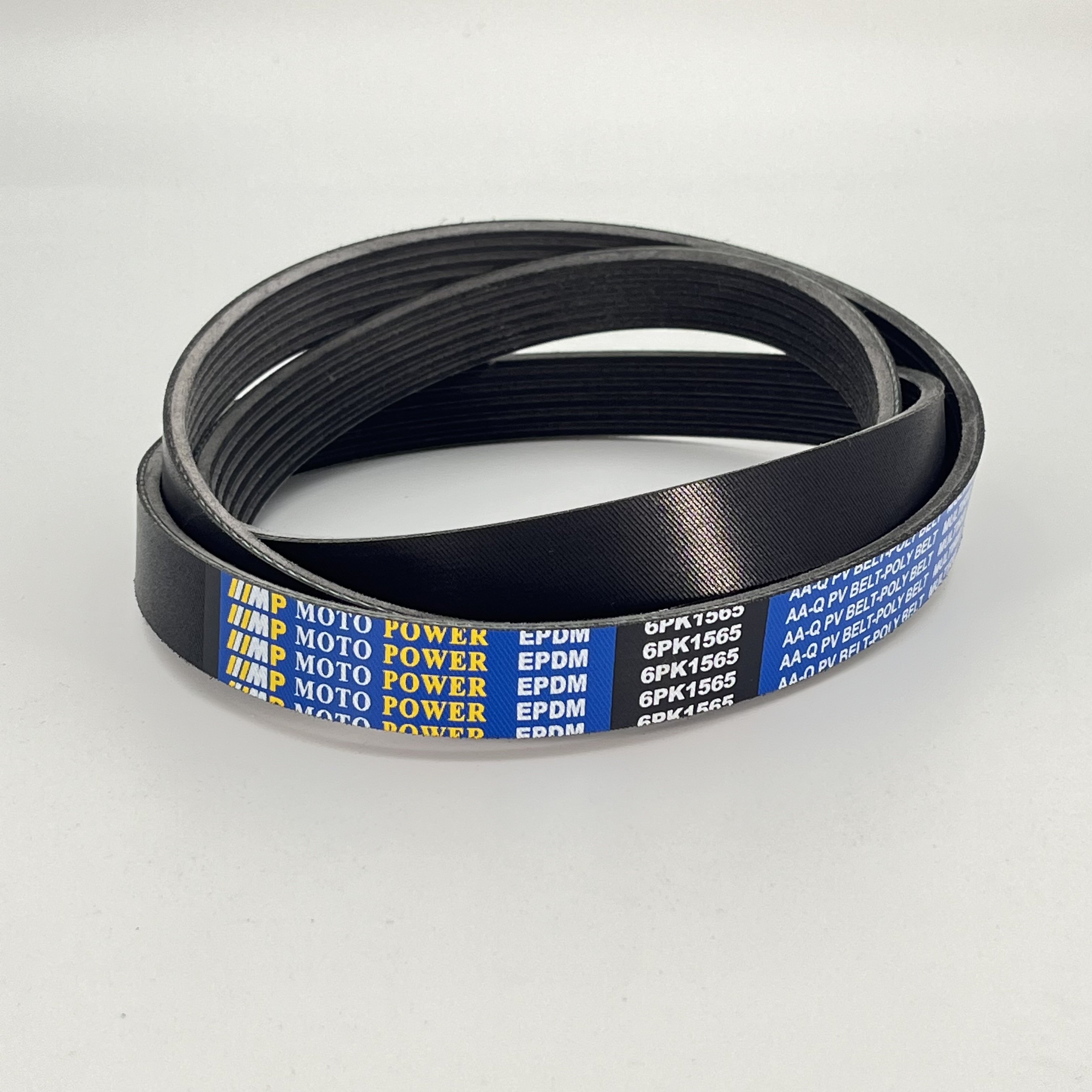 Auto Part Engine Car PK Belt 6PK1565 Rubber Ribbed Belt for Alternator Belt