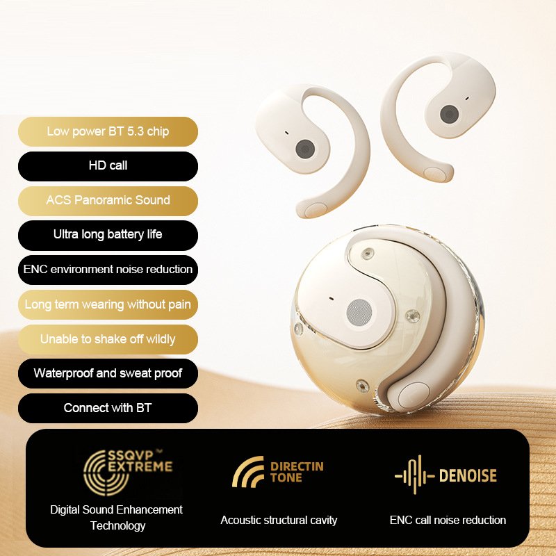 3-in-1 Translation Earphones AI Auto Voice Translate Headphones 100 Languages Wireless Real Time Translator Earbuds