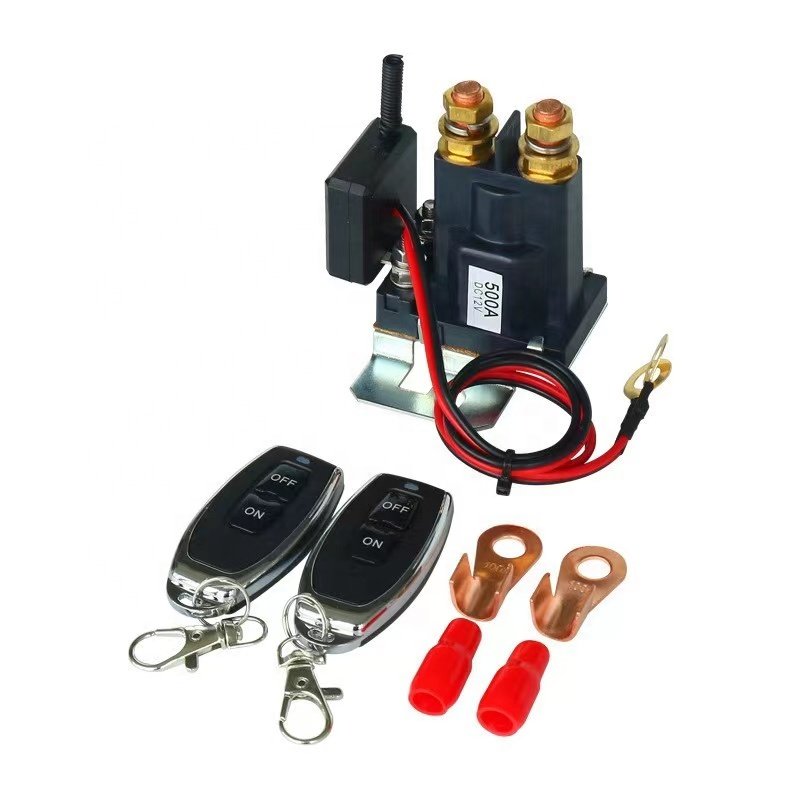 12V 24V 500A Car Battery Remote Control Main Switch Relay Anti Leakage Power Off Switch