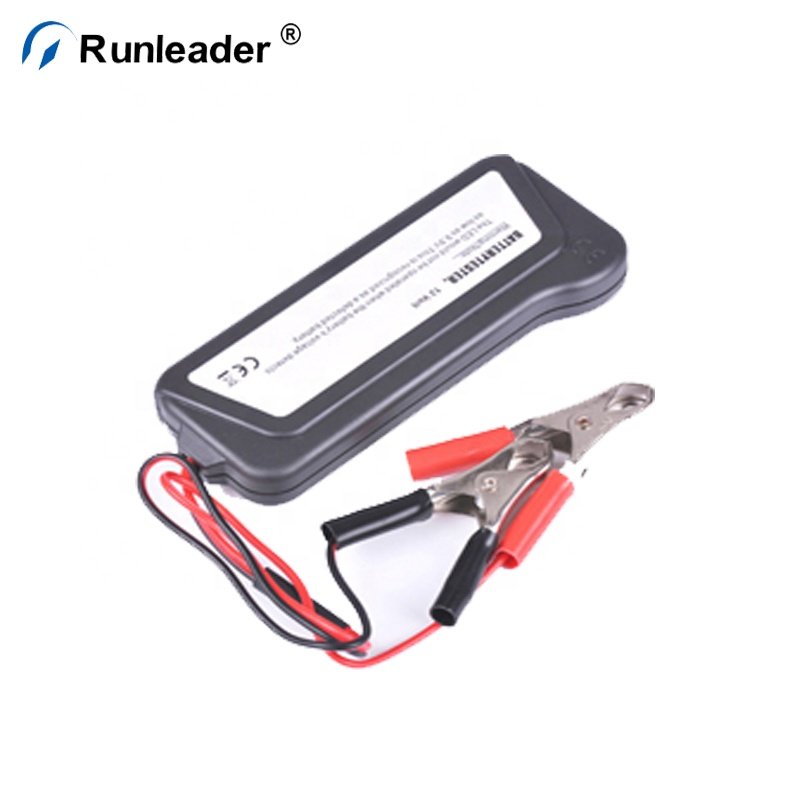 Runleader 12V Car Digital Battery Load Tester 6 LED Alternator Motorcycle Vehicle Display
