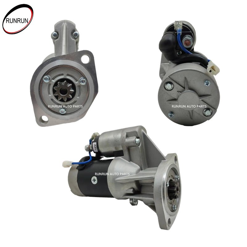 12V 2.8KW 9T Auto Starter Motor for FOTON TRUCKS ISUZU Engine 4JA1 4JB1 4JG2 8972553901 8930281980 S13514