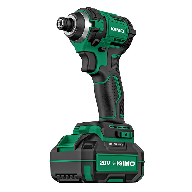 20V Brushless Variable Speed Impact Screwdriver 180N. m Lithium Battery Impact Screwdriver for Auto Repair and Mechanical .