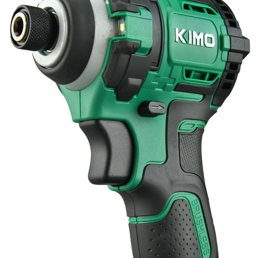 20V Brushless Variable Speed Impact Screwdriver 180N. m Lithium Battery Impact Screwdriver for Auto Repair and Mechanical .