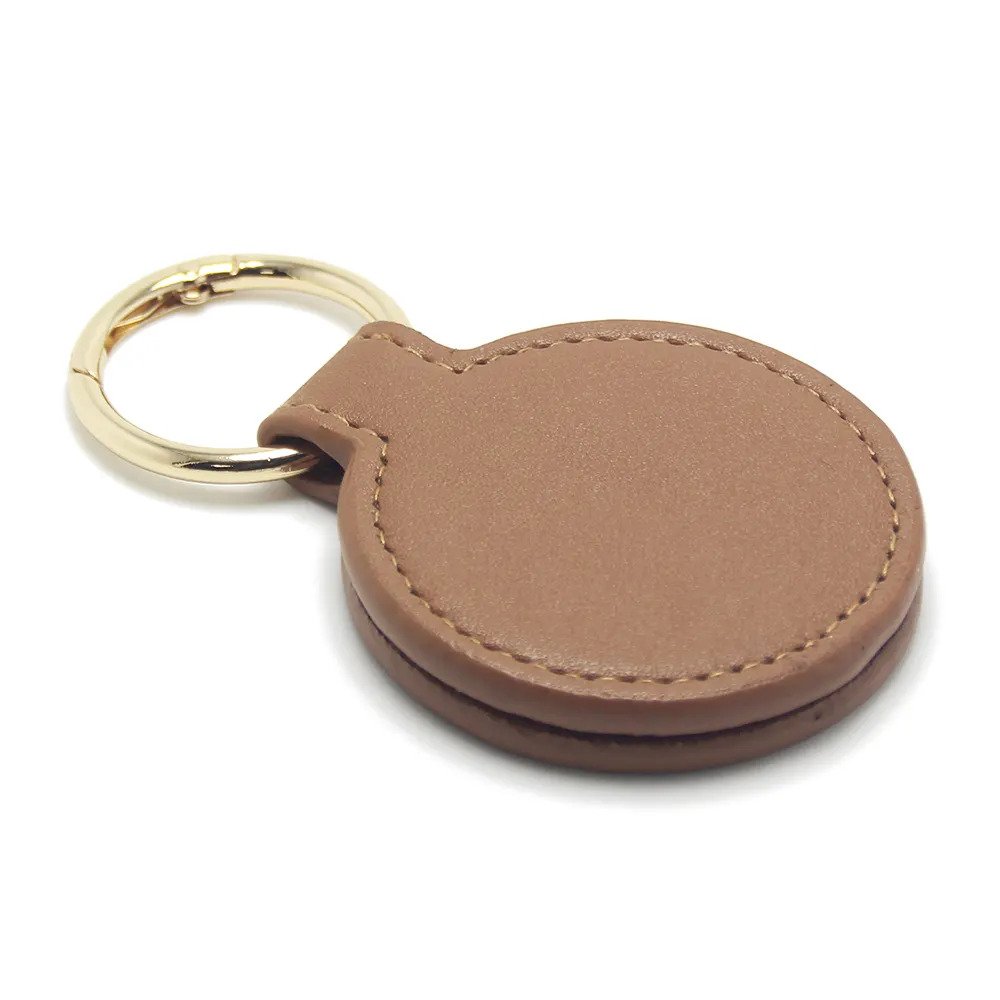 Manufacturer Wholesale Custom Leather Keyring - PU Leather Keychain for Gifts & Personalized Car Accessories