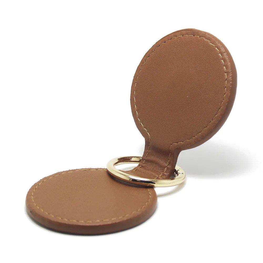 Manufacturer Wholesale Custom Leather Keyring - PU Leather Keychain for Gifts & Personalized Car Accessories