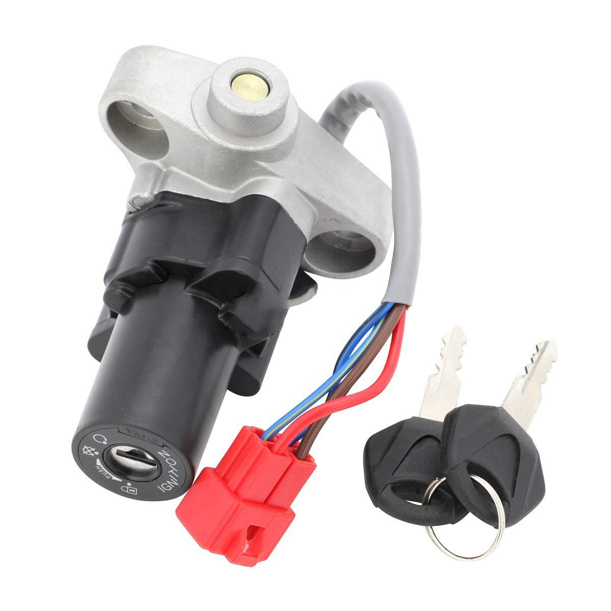 TERFU Motorcycle Ignition Locks Key Switch for Yamaha XVS125 250 400