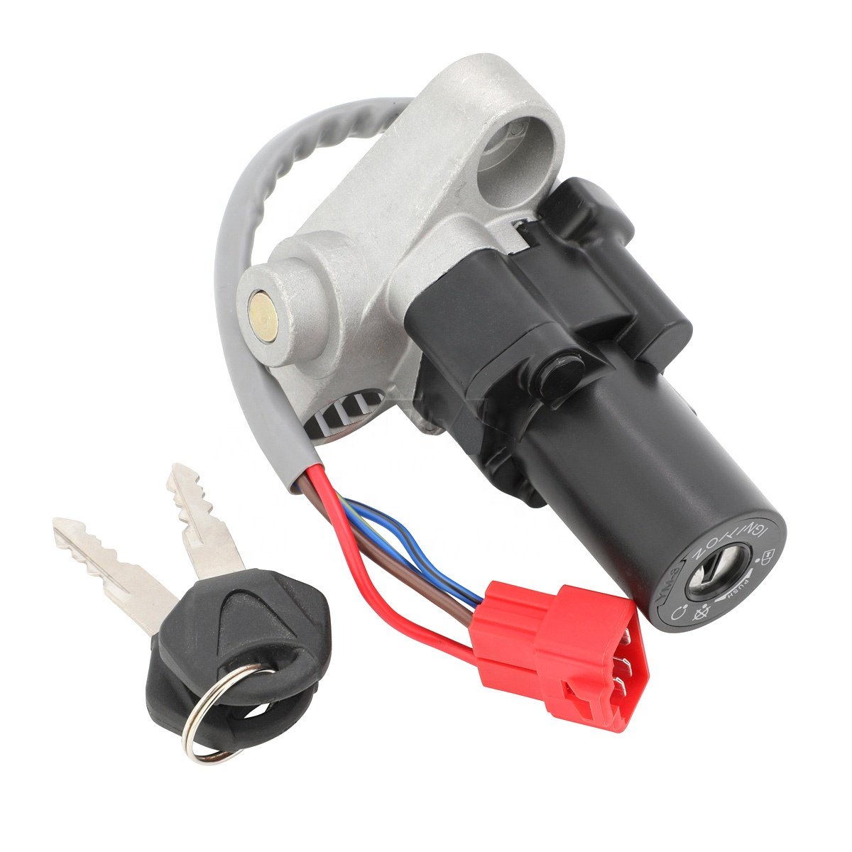 TERFU Motorcycle Ignition Locks Key Switch for Yamaha XVS125 250 400