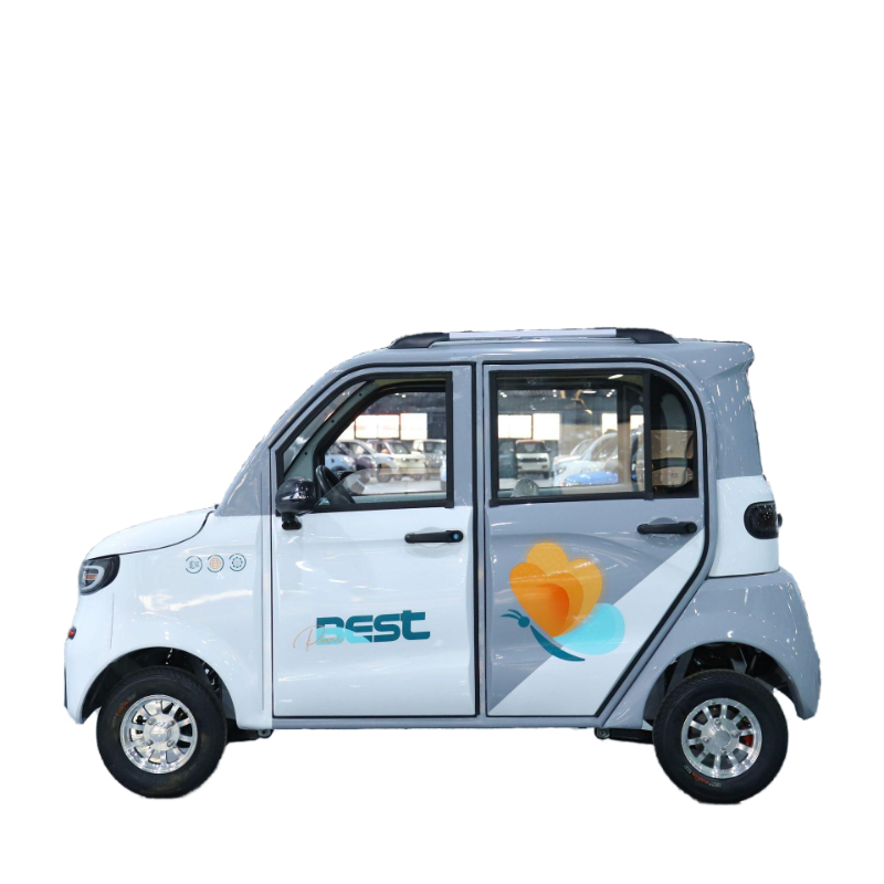 4-Door 4-Seater Mini Electric EV Car Long Range New Energy Vehicle with Cheap Price Low Speed Battery Power LHD & RHD for Adults
