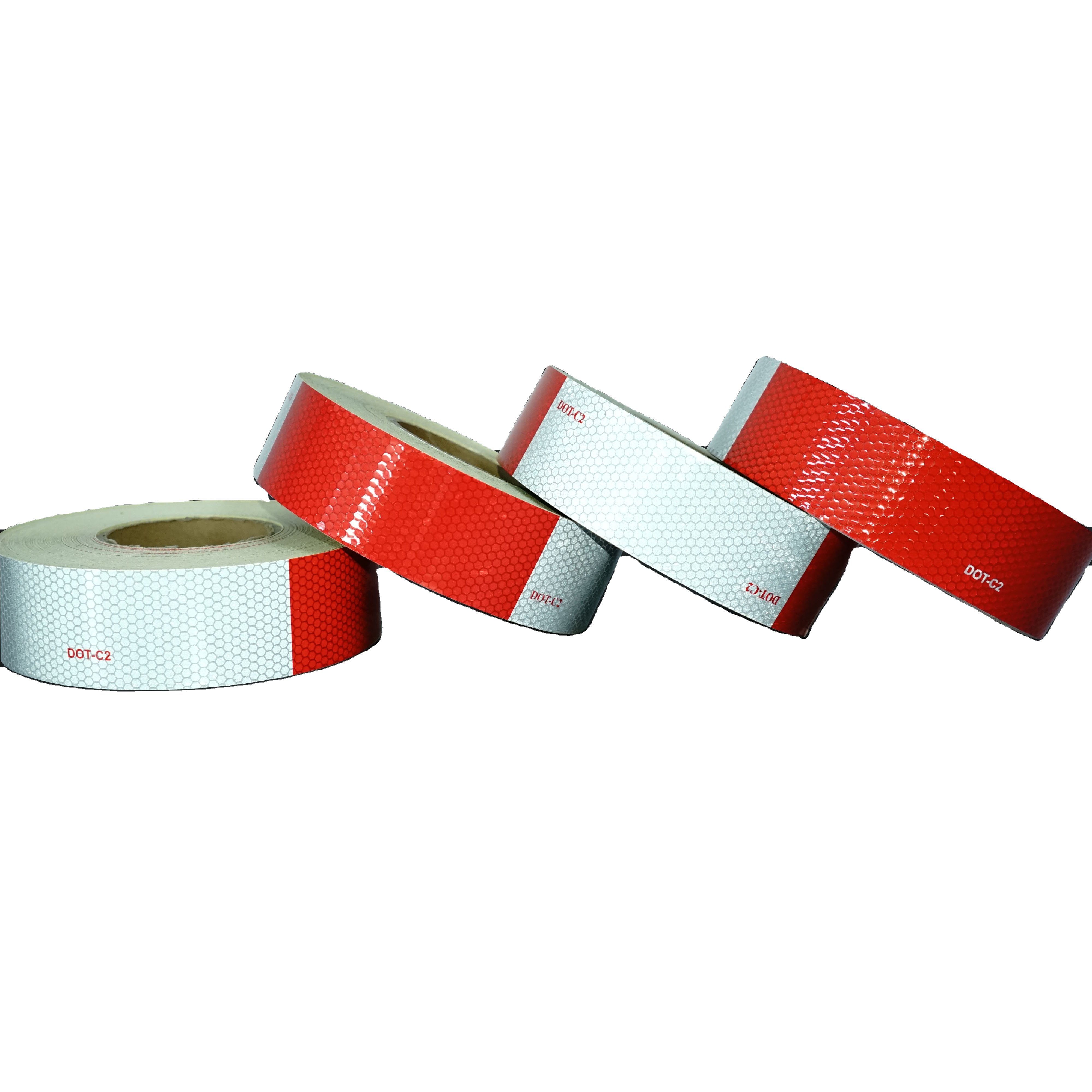 Wholesale High-Visibility Safety Marking for Cars 3M Competitor Vehicle Conspicuity Warning Tape for Trucks, Trailers, and Buses