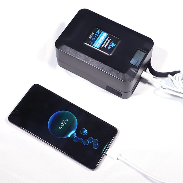 TPF Smart 10000mah Rechargeable Lithium Ion Batteries PD 60w Camera Battery BP-VM148 v Lock v Mount Battery for sony Camcorder