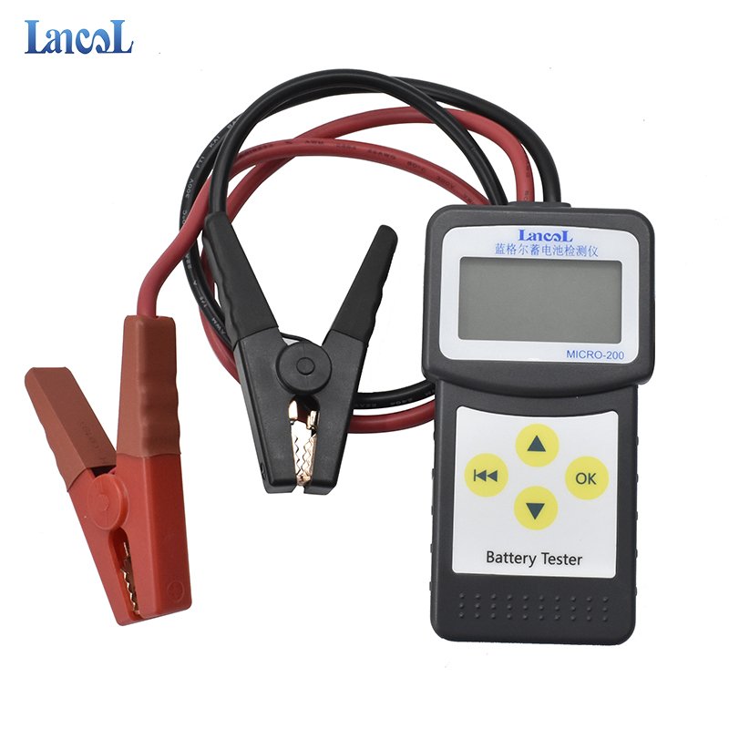 12v Battery Capacity Tester MICRO-200 Auto Diagnostic Tool USB Interface Portable Multilingual