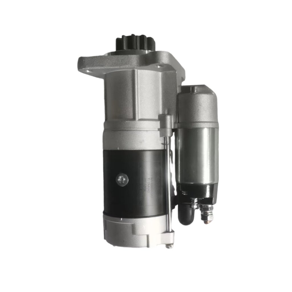 High Quality Auto Starter QDJ263AT 24V 11Teeth 4.8/5.5Kw for YUCHAI 4100ZLQ/4102 YUCHAI 4D 021YA-3708100