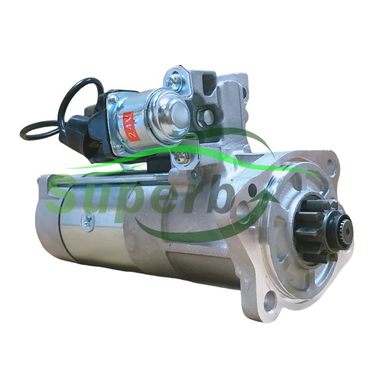 Starter 18246 M008T60371 M008T60372 32B66-00200 32B66-00202 32B66-00204 32866-00202 DP40 32B66-20100 for Mitsubishi 10T 24V 5KW
