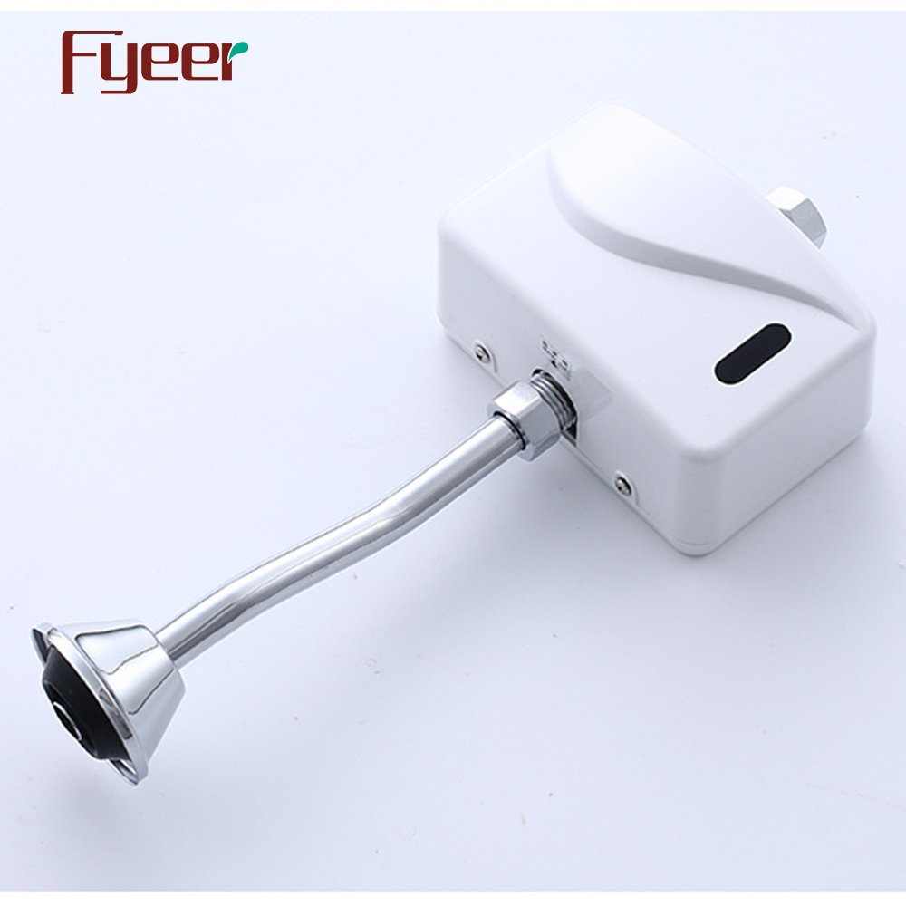 Fyeer Wall Mounted Battery Power Automatic Sensor Urinal Flusher