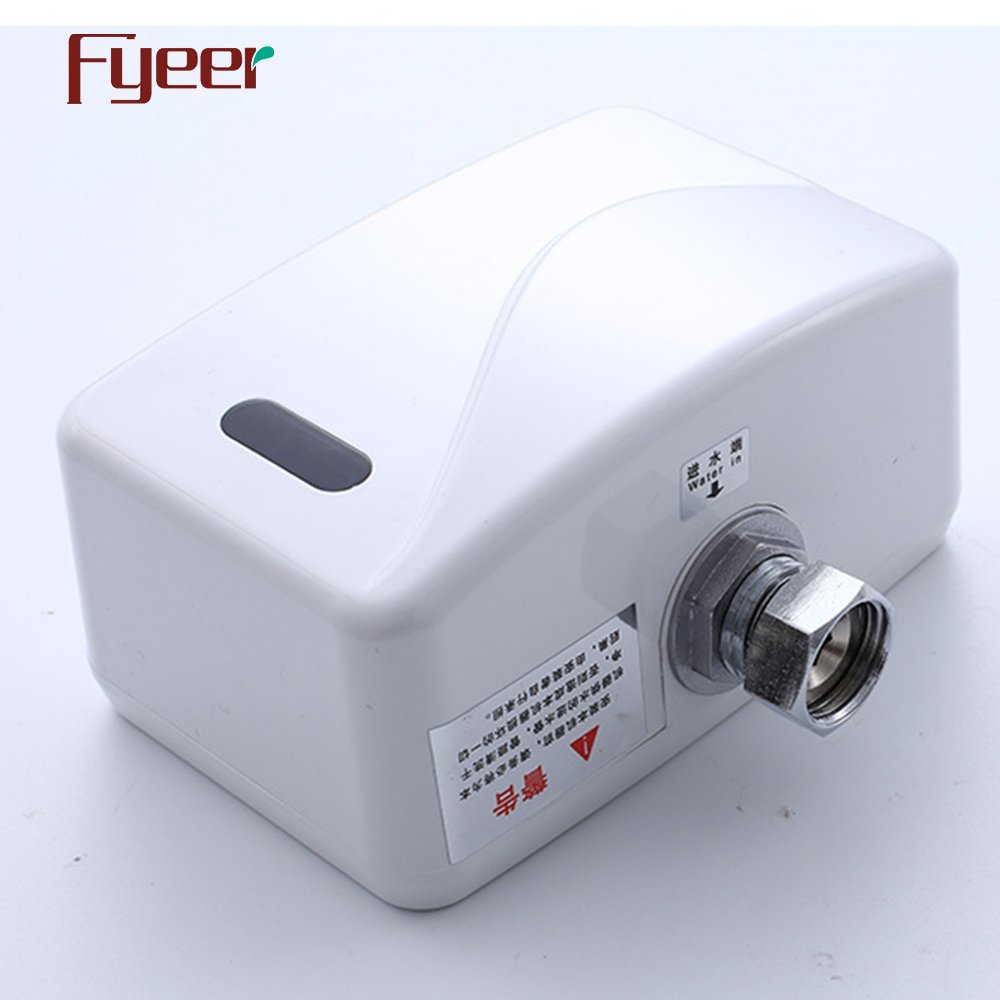 Fyeer Wall Mounted Battery Power Automatic Sensor Urinal Flusher