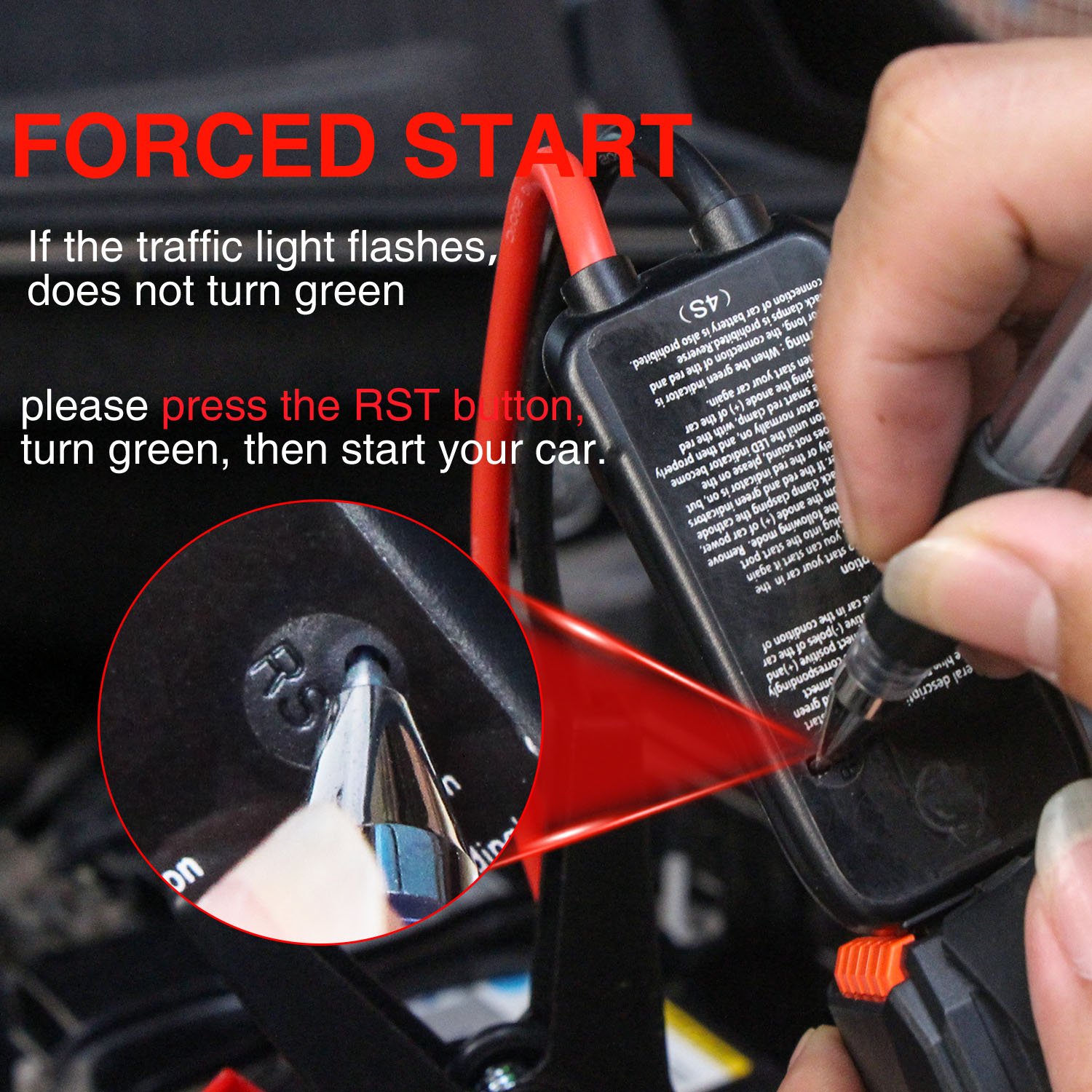 Car Jump Starter 37000mwh Portable Jump Starter Quick Charge Pack 12V Emergency Booster Starting Device