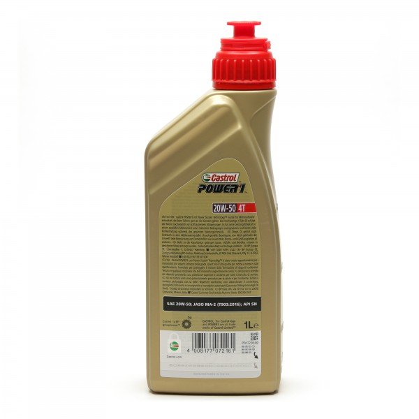 Castrol 20W-50 Power1 4T Motorcycle Oil | Motorcycle Oil Castrol 20W-50 Power1 4T for Sale