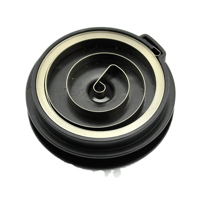 Stainless Steel Starter Rewind Flat Wound Metal Volute Power Spiral Spring for Badge Reel Draw-wire Encoder Timer