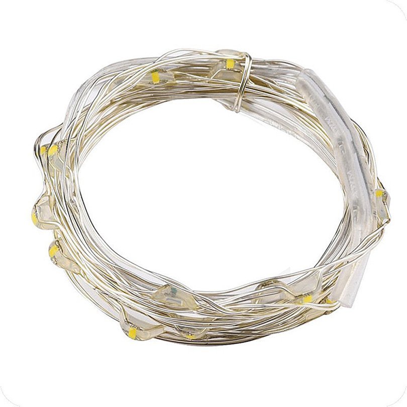 1-5M Fairy Lights CR2032 Battery Powered LED Mini Christmas Light Copper Wire String Light for Wedding Xmas Garland Party Indoor