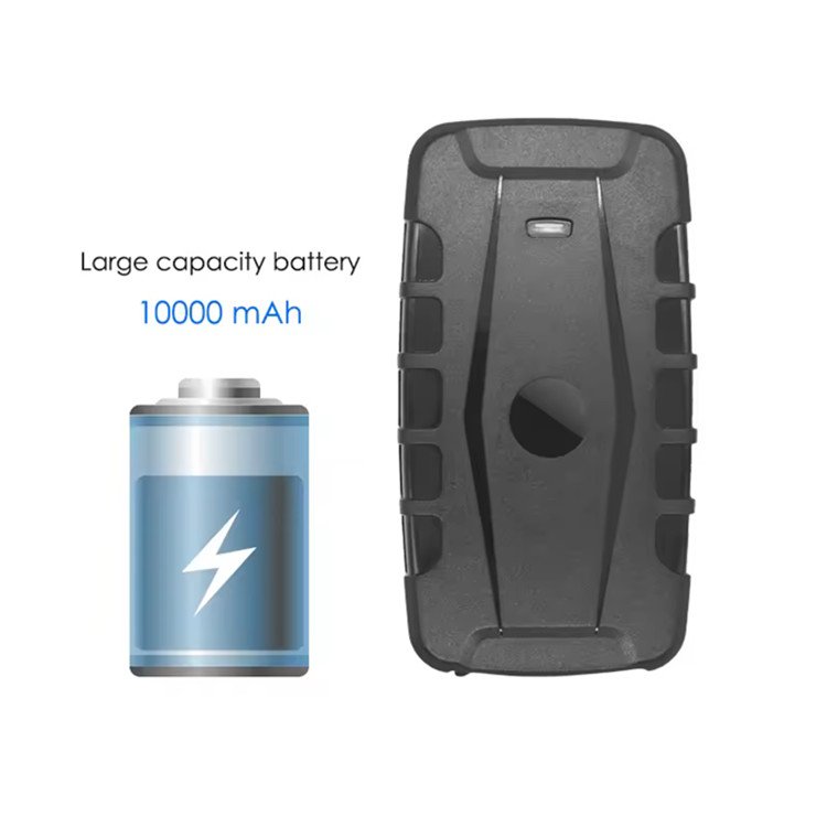 Long Standby 4G 10000mAh Mini GPS Tracker for Vehicle Pets Dashboard Placement with Locator Function Compatible with PC IOS App
