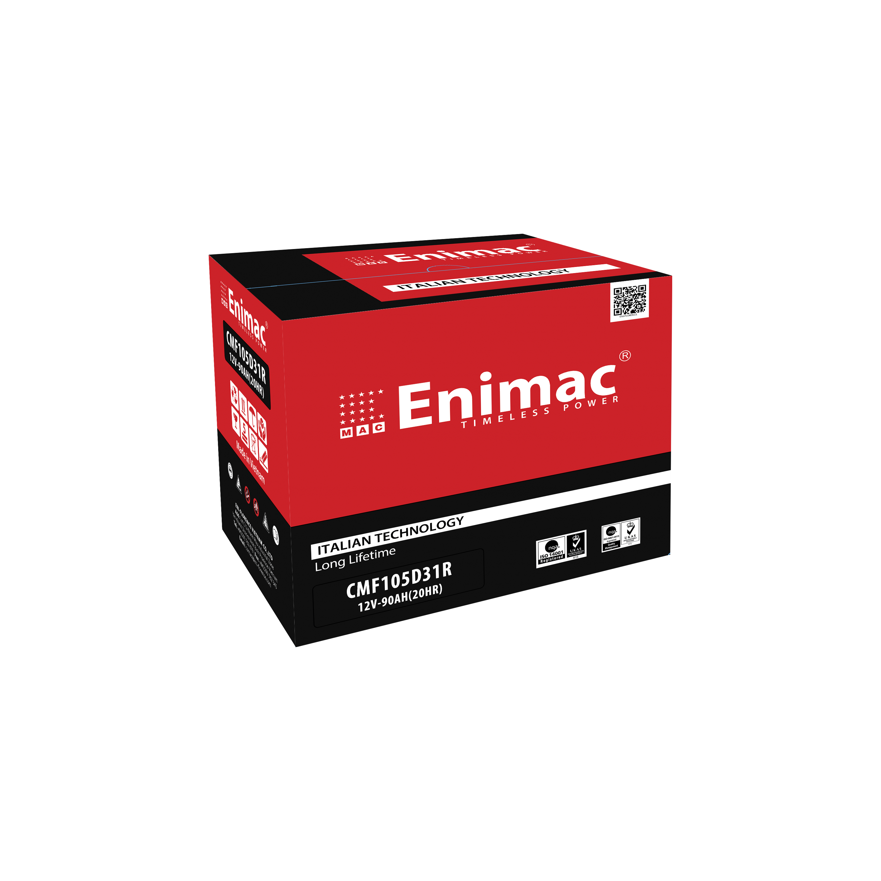 HOT SALE MF Battery for Starting Auto Battery CMF 105D31 12V90AH the Best Quality for Vehicles