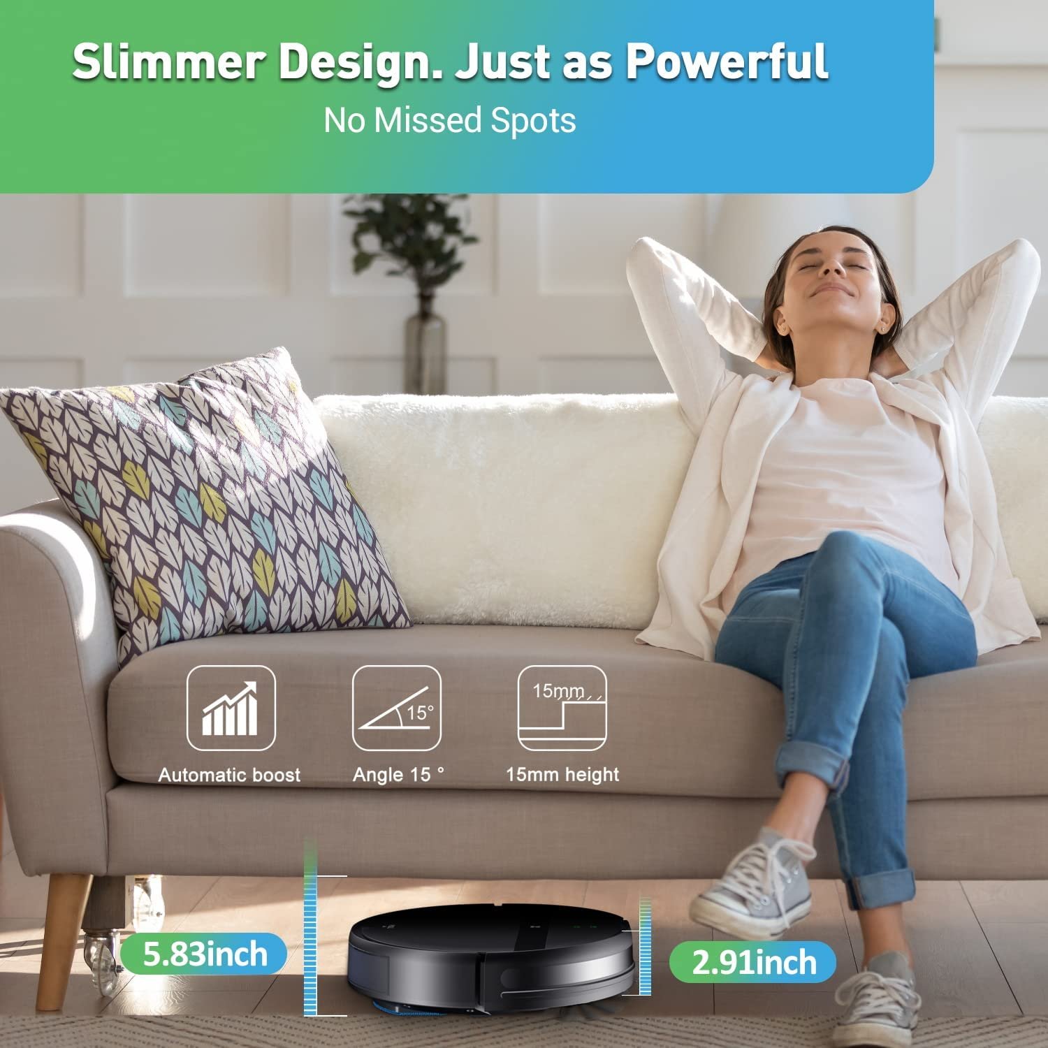 App-Control Wholesale Cleaner Automatic Wet and Dry Smart Mopping Intelligent Cleaning Vacuum Robot