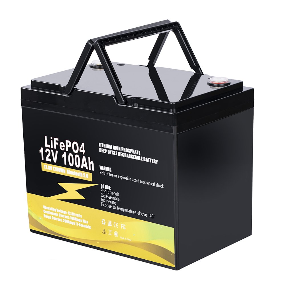 Smart Blue-tooth App Oem Lifepo4 Battery 12v 24v 36v 48v Solar Battery 100ah 200ah Auto Rechargeable Lithium Lifepo4 Battery
