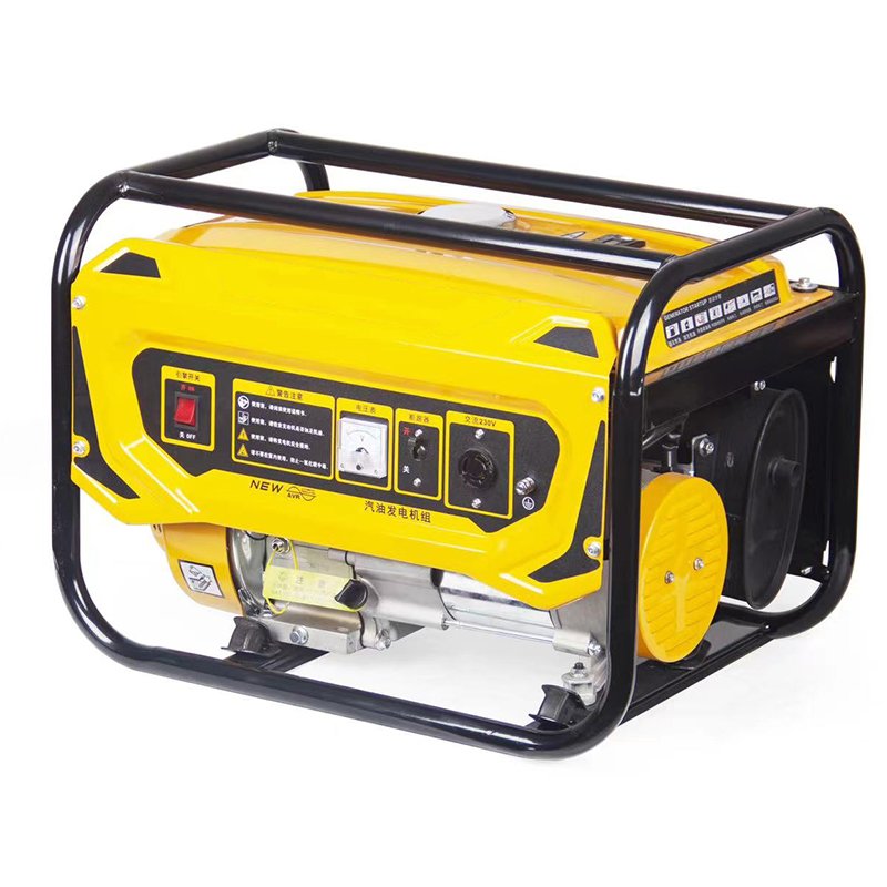 Portable 2KW Single-Phase Gasoline Generator 110V 220V 230V Rated Voltage Low Noise High Efficiency Auto Speed Household Use