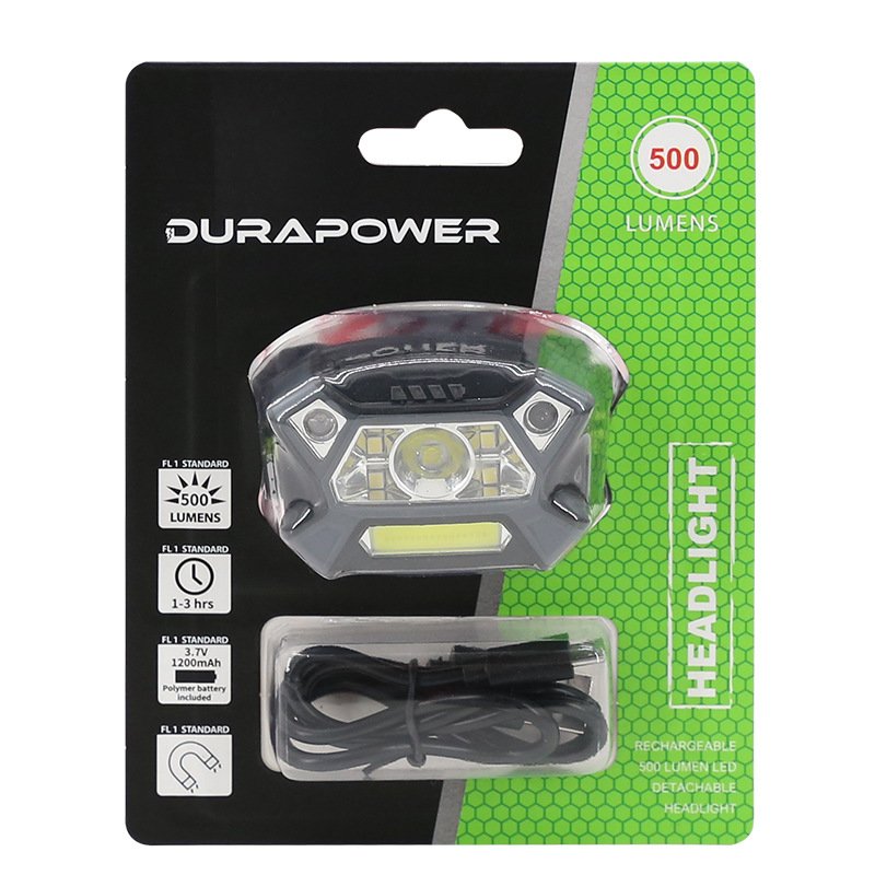 Strong Headlight Super Bright Rechargeable Car Repair Work Light Head Mounted Induction Auto Repair Maintenance Repair Light