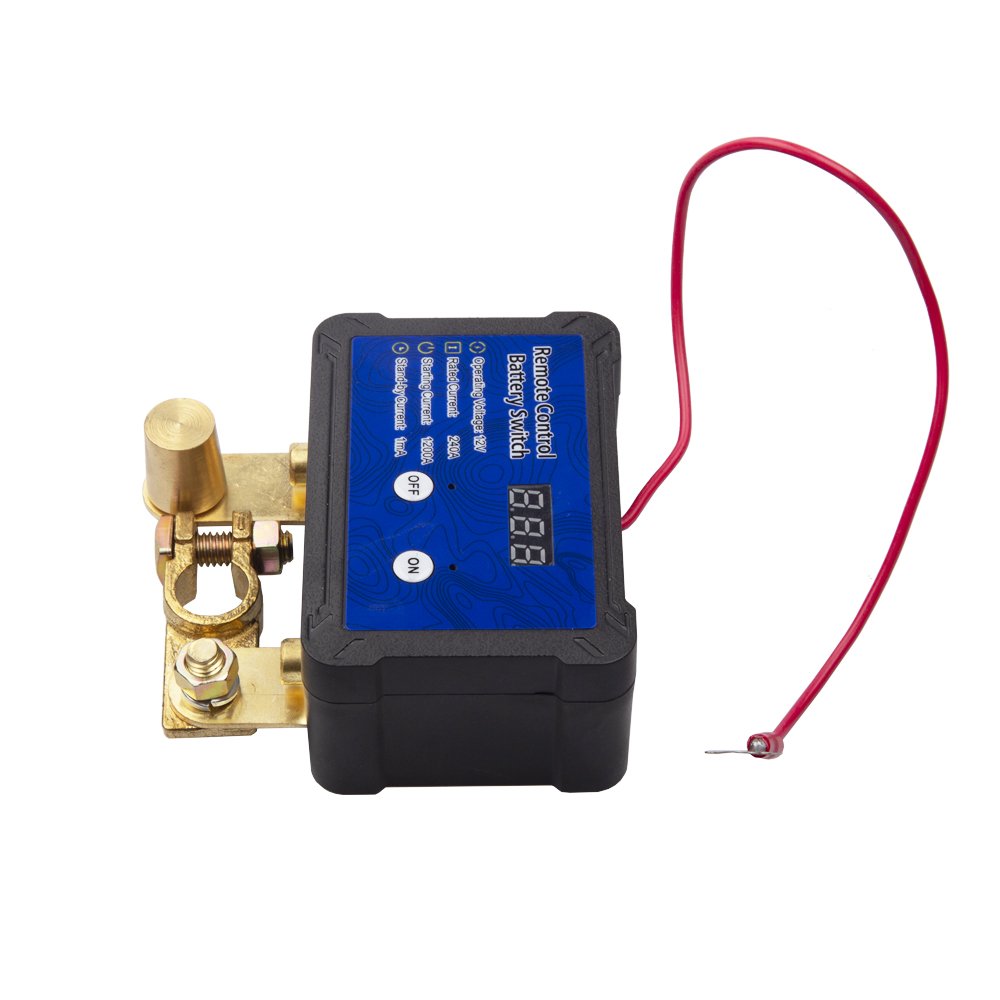 JAVA Wholesale 2024 New Type 12V 240A Manual Remote Battery Disconnect Switch Electromagnetic Holding Category Switches