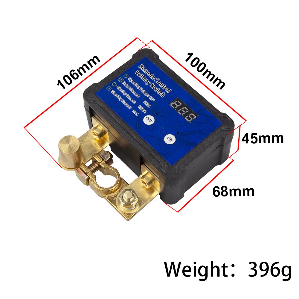 JAVA Wholesale 2024 New Type 12V 240A Manual Remote Battery Disconnect Switch Electromagnetic Holding Category Switches