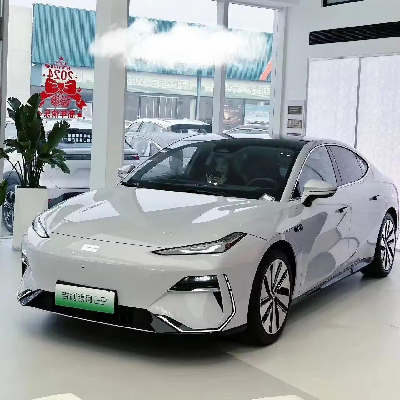 Geely Galaxy E8 5-Door 5-Seater Electric Auto 100% New Energy Vehicle with 190km & 210km Range Left Steering for Adults EV Car