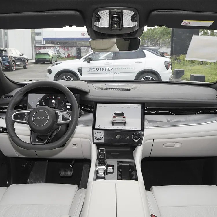 In Stock Auto Lynk&Co 09 Phev 2023 2.0Td Em-P Voyage Edition Am Six Seats Electric Car New Car New Energy Car