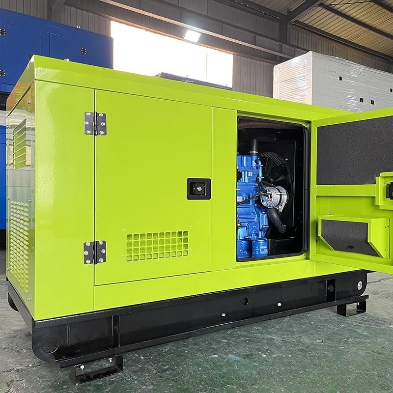 Hot Sale 15kw Silent Diesel Generator Auto Start Low Price 30kw AVR Single Phase 50Hz Frequency 1000kw Rated Power