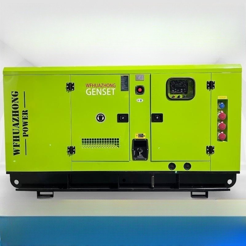 Hot Sale 15kw Silent Diesel Generator Auto Start Low Price 30kw AVR Single Phase 50Hz Frequency 1000kw Rated Power