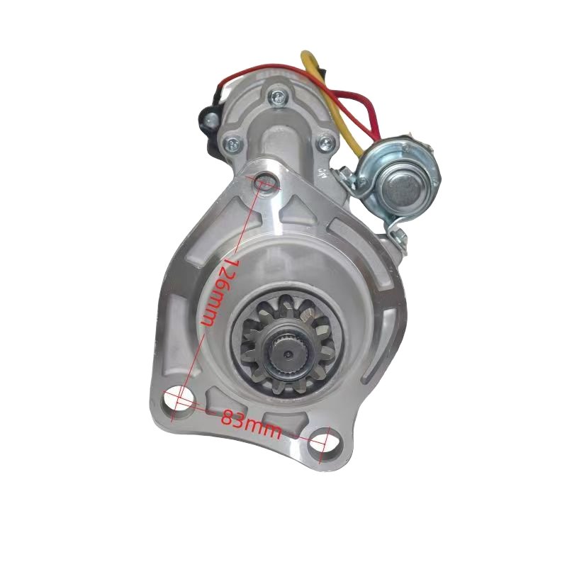 FAW J6 Xichai 6DM6DN Diesel Truck Engine Parts 3708010-53DJ Starter Motor 6DM6DN Motorino di Avviamento
